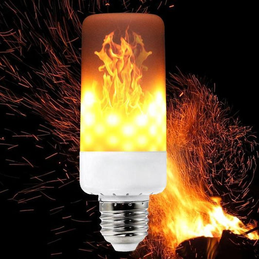 🔥LED Flame Effect Light Bulb-With Gravity Sensing Effect (Ampoule à effet de flamme LED avec détection de gravité)