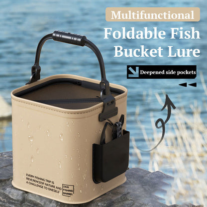 🎣Multifunctional Foldable Fish Bucket