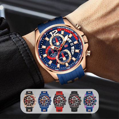 🔥Remise importante pour une durée limitée 🔥 Men's Night-Light Waterproof Quartz Watch