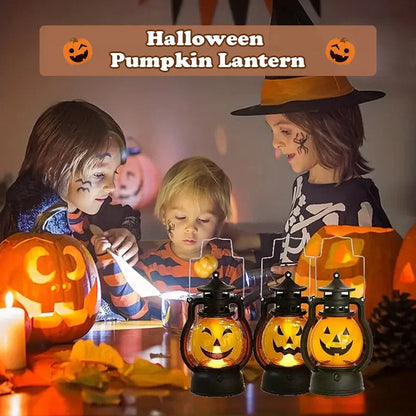 🎃👻Portable Battery-Operated Halloween Pumpkin Lantern