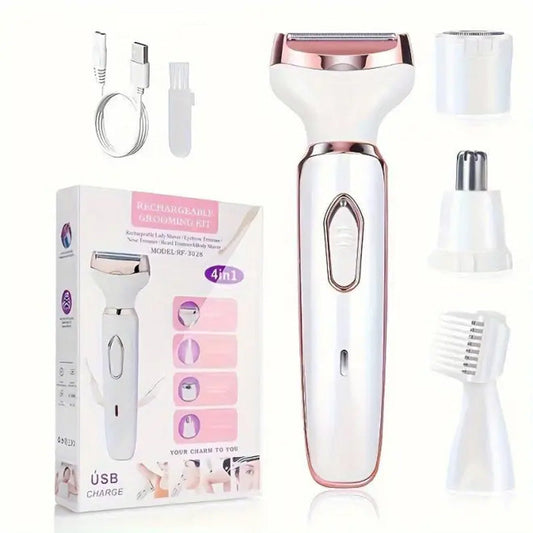 🔥🔥4-In-1 Electric Cordless Lady Body Hair Shaver