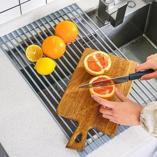 Egouttoir à vaisselle pliable pour la cuisine