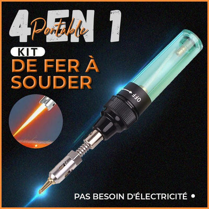 Kit de fer à souder portable 4 en 1