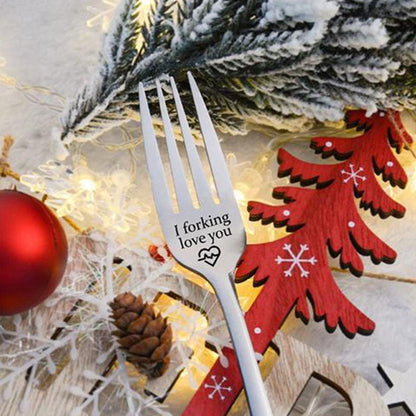 💖Engraved Fork - 🎁Best Fun Gift for a Loved One💖