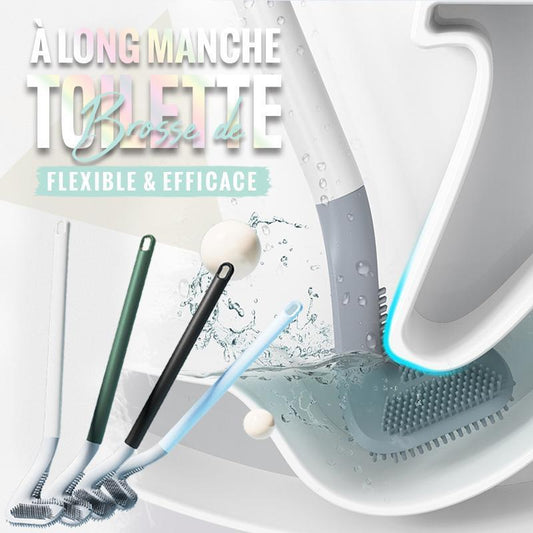 🔥🔥Brosse de toilette à long manche - Dites adieu aux taches