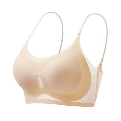 SOUTIEN-GORGE CONFORT EN SOIE GLACE TAILLE PLUS FINE