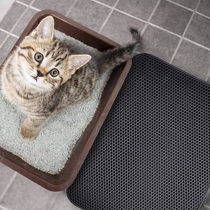 ⏰Livraison gratuite🔥Non-Slip Cat Litter Mat-BUY 3 GET 1 FREE（Free Shipping)