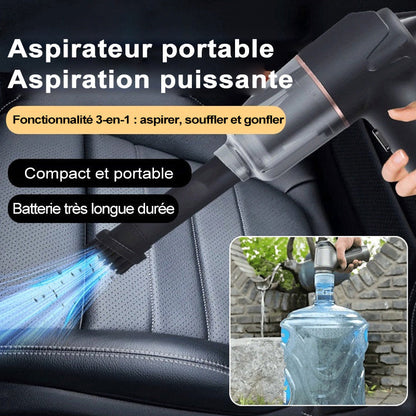 ✅Aspirateur sans fil 3 en 1 - Souffler, aspirer, gonfler