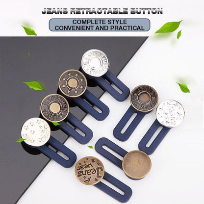 Boutons de denim rétractables (3/6)👍 pour les petits pantalons !👍