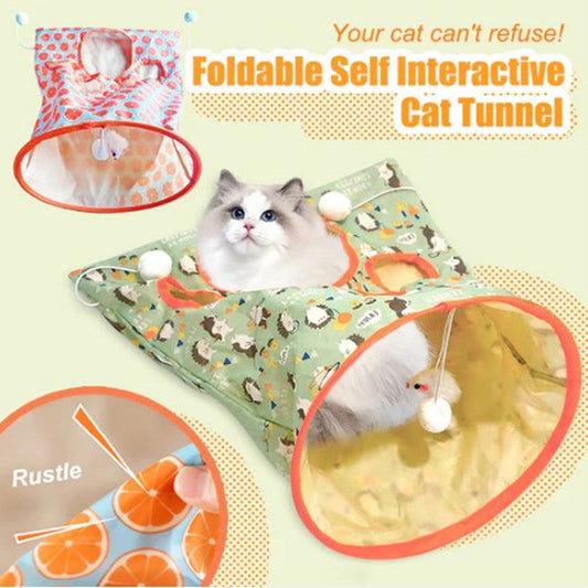 🐱SAC DE TUNNEL POUR CHATS🎁