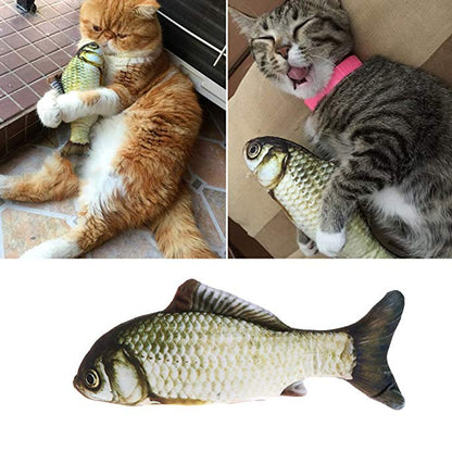 😍Le favori de l'animal : les jouets électriques en forme de poisson🐱🐶