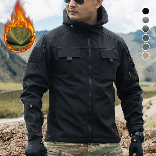 🔥vente à chaud🔥Veste tactique chaude et épaisse pour hommes Vêtements d'alpinisme